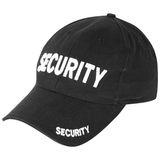 SECURITY BASEBALL HAT BLACK