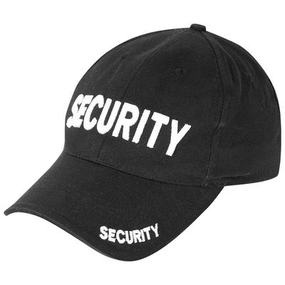  SECURITY BASEBALL HAT BLACK