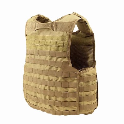 Longway Khaki 1000D Nylon Molle system Army Bulletproof Tactical Vest Neck protector Bulletproof Ves