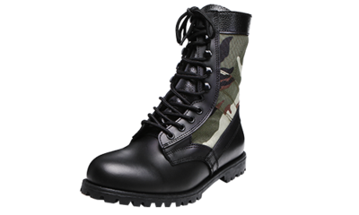 Longway High qualtity Black camo military tactical boots ful