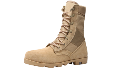 Longway military panama boots suede split leather army tacti